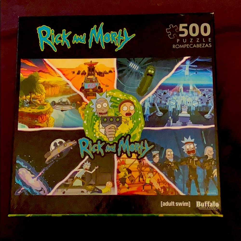 500 Piece Rick and Morty Puzzle
